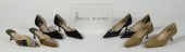 Four Pairs of High Heels Manol