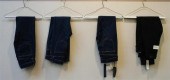 FOUR PAIRS OF JEANS (RAG AND B