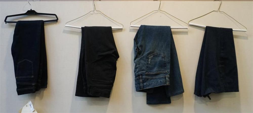FOUR PAIRS OF JEANS (RAG AND
