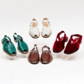 FOUR PAIRS OF MANOLO BLAHNIK O
