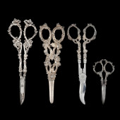 FOUR PAIRS OF STERLING SILVER