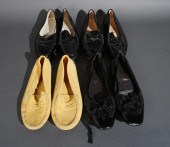 FOUR PAIRS OF TOD'S SHOES (SIZ