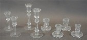 FOUR PAIRS OF WATERFORD CRYSTA