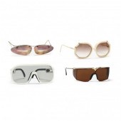 FOUR PAIRS VINTAGE EYE-GLASSES
