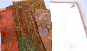 Four paisley shawls/ fragment