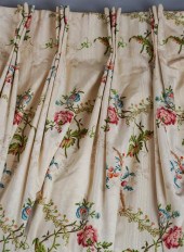 FOUR PANELS OF CUSTOM FRENCH F