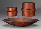 Four Pantry Boxes, Bowl Americ