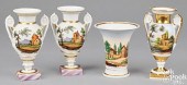 FOUR PARIS PORCELAIN TABLEWARE