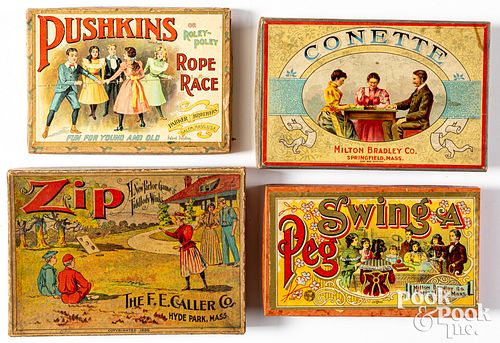 FOUR PARLOR AND ACTION GAMESFour