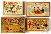 FOUR PARLOR AND ACTION GAMESFo