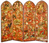 FOUR-PART DECOUPAGE FOLDING SC