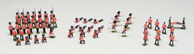 Four partial sets Britains