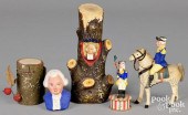 FOUR PATRIOTIC GEORGE WASHINGT