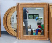 FOUR PAUL FRANKL STYLE MIRRORS
