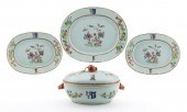 FOUR PC CHINESE EXPORT ARMORIA