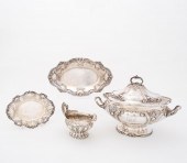 FOUR PCS GORHAM "CHANTILLY" ST