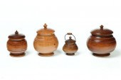 FOUR PEASEWARE CONTAINERS.  Oh