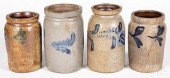 FOUR PENNSYLVANIA STONEWARE CR
