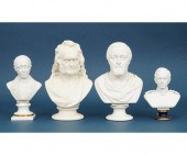 Four Perianware busts one of B