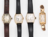 FOUR PERIOD MANUAL WIND WRISTW