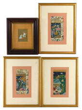FOUR PERSIAN ILLUMINATIONS, EA