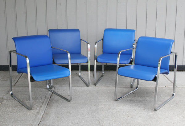 Four Peter Protzman chairs from the
