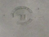 Four pewter lighthouse-form te