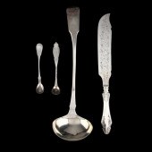 FOUR PHILADELPHIA COIN SILVER