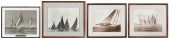 FOUR PHOTOGRAPHS OF 12-METRE R
