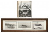 FOUR PHOTOGRAPHS OF THE MOTOR