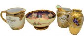 FOUR PICKARD PORCELAIN PIECESF