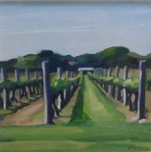 FOUR PIECE ART LOT FROM LISBET