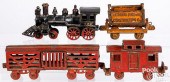 FOUR PIECE CAST IRON FLOOR TRA