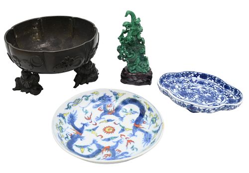 FOUR PIECE CHINESE GROUPFour