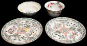FOUR PIECE CHINESE PORCELAIN G