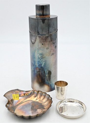FOUR PIECE CHRISTOFLE GROUP, TO