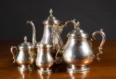 FOUR-PIECE COFFEE AND TEA SERV