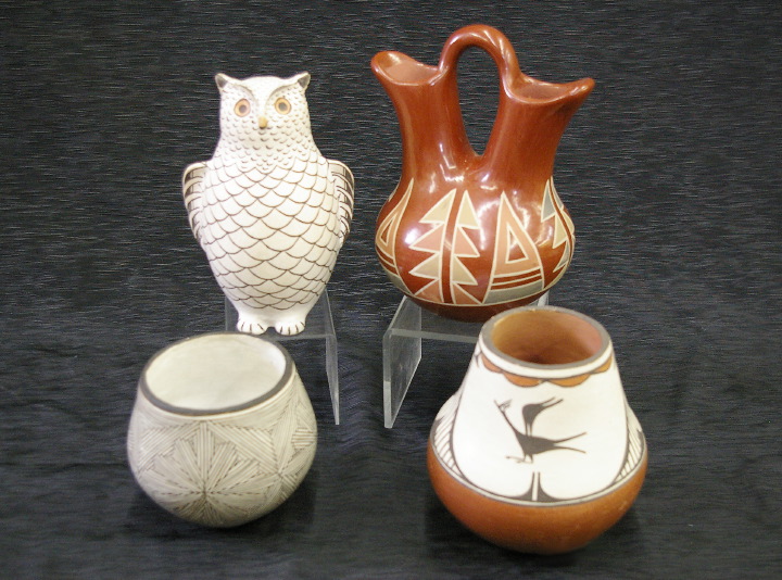 Four-Piece Collection of Native
