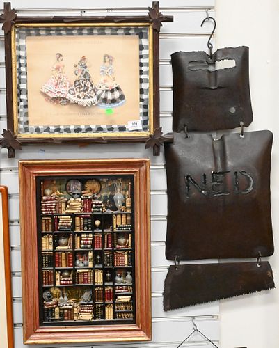 FOUR PIECE ECLECTIC ART