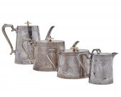 FOUR PIECE ENGLISH VICTORIAN T