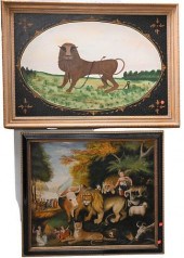 FOUR PIECE FRAMED LOTFour Piec