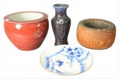 FOUR PIECE GROUP OF ASIAN ITEM