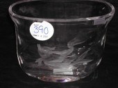Four-Piece Group of Cut Glass
