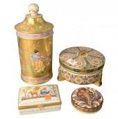 FOUR PIECE GROUP OF FRENCH POR