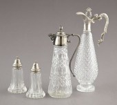 Four-Piece Group of Glassware,