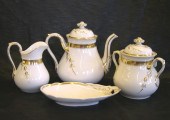 Four-Piece Group of Limoges Po