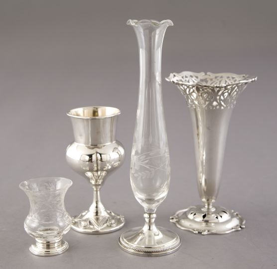 Four-Piece Group of Silver and