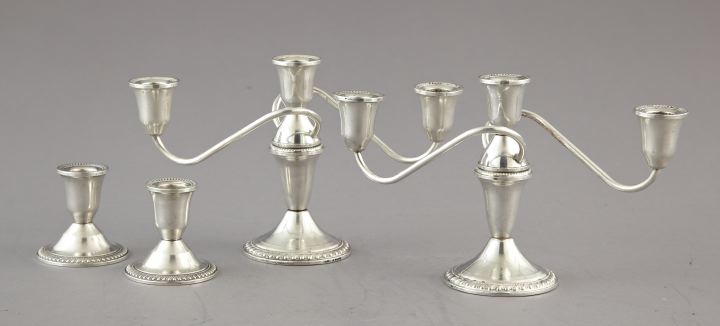 Four-Piece Group of Sterling Silver