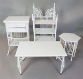 FOUR-PIECE GROUP OF VICTORIAN