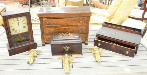 FOUR PIECE GROUP TO INCLUDE SMALL